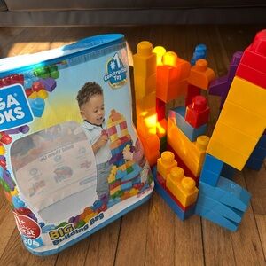 Red and Yellow Building Blocks Set
